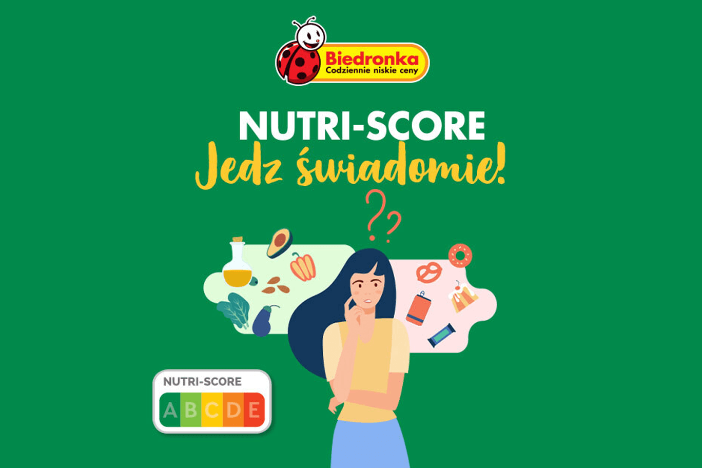 Jedz świadomie z Biedronką i systemem Nutri-Score