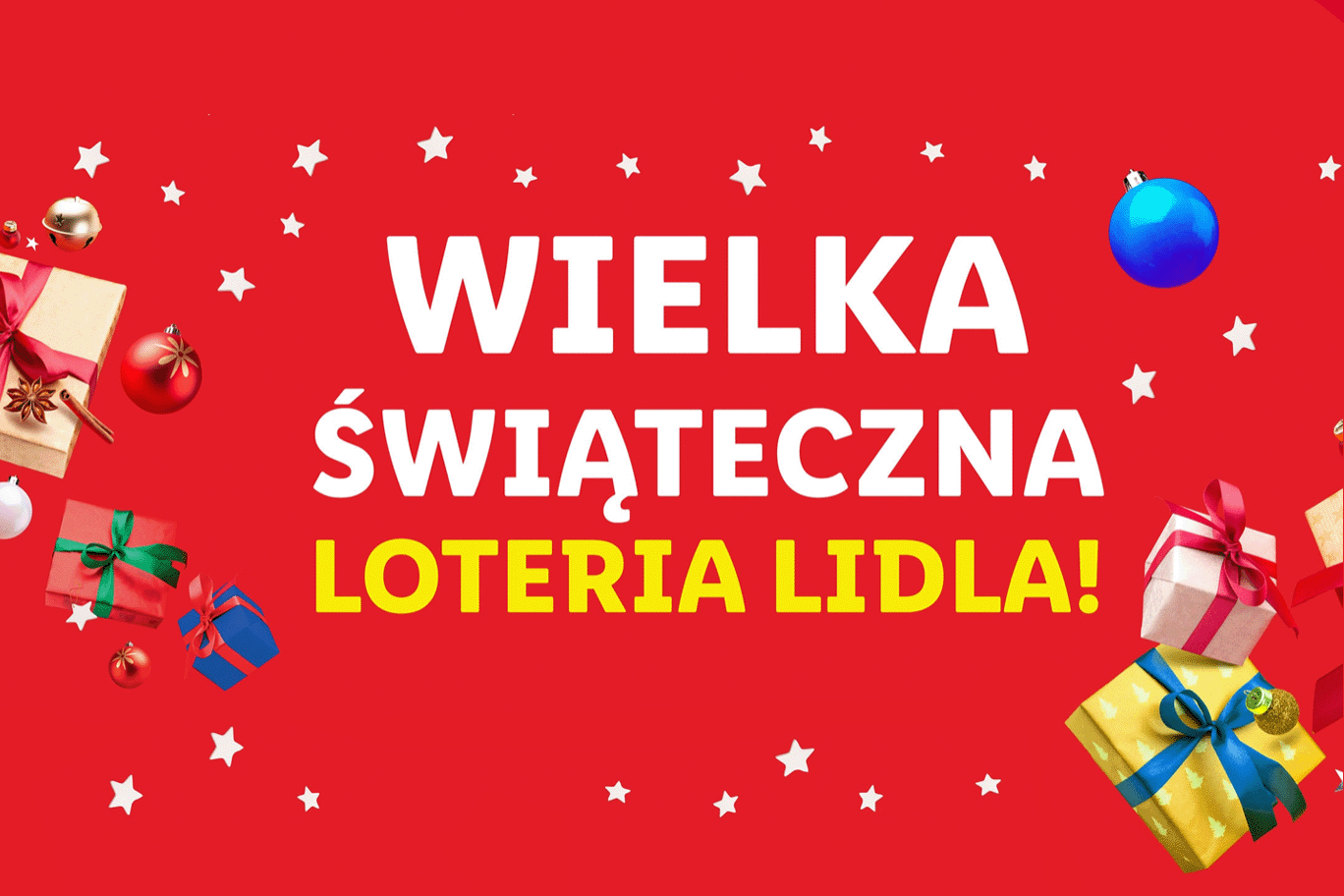 Wejdź do gry o nagrody – rusza Wielka Świąteczna Loteria Lidla
