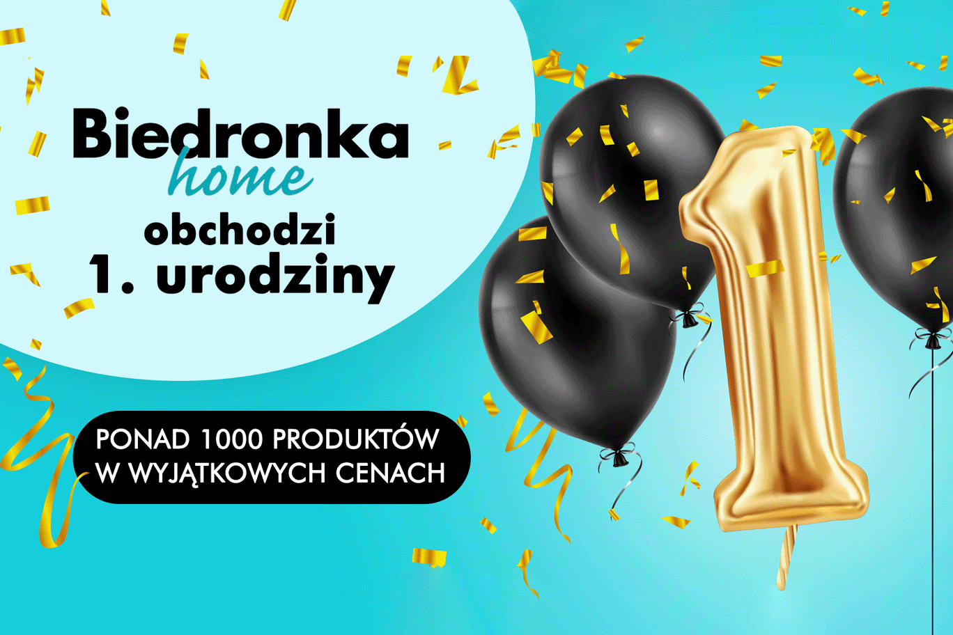 Urodzinowa wyprzedaż w Biedronka Home!