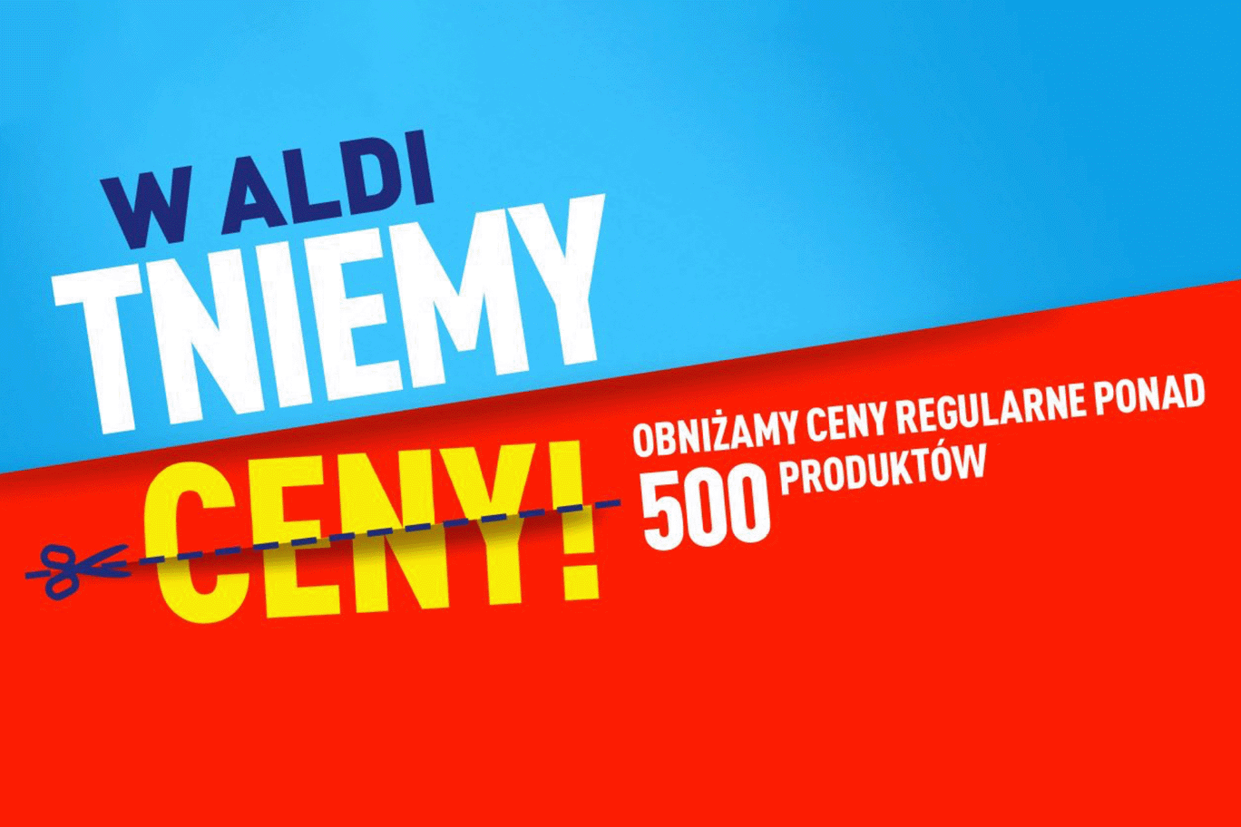 Walka o klienta trwa. Aldi obniża ceny 500 produktów