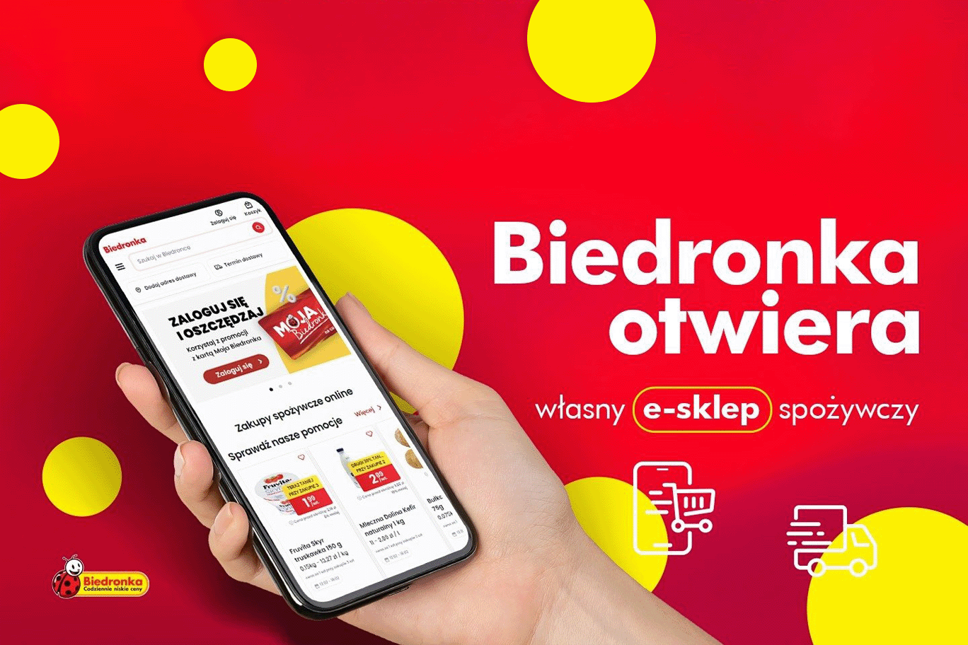 Nowy sklep internetowy Biedronki