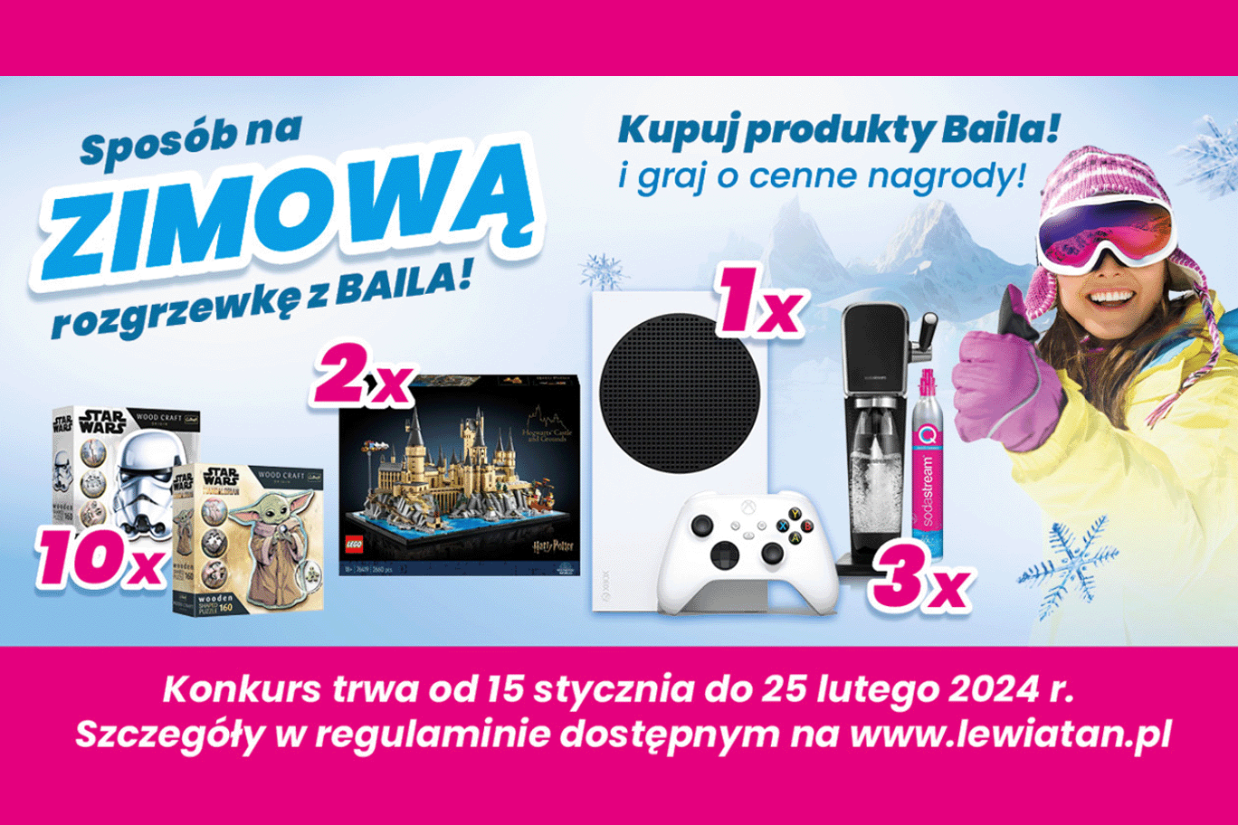 Zimowa rozgrzewka w Lewiatanie