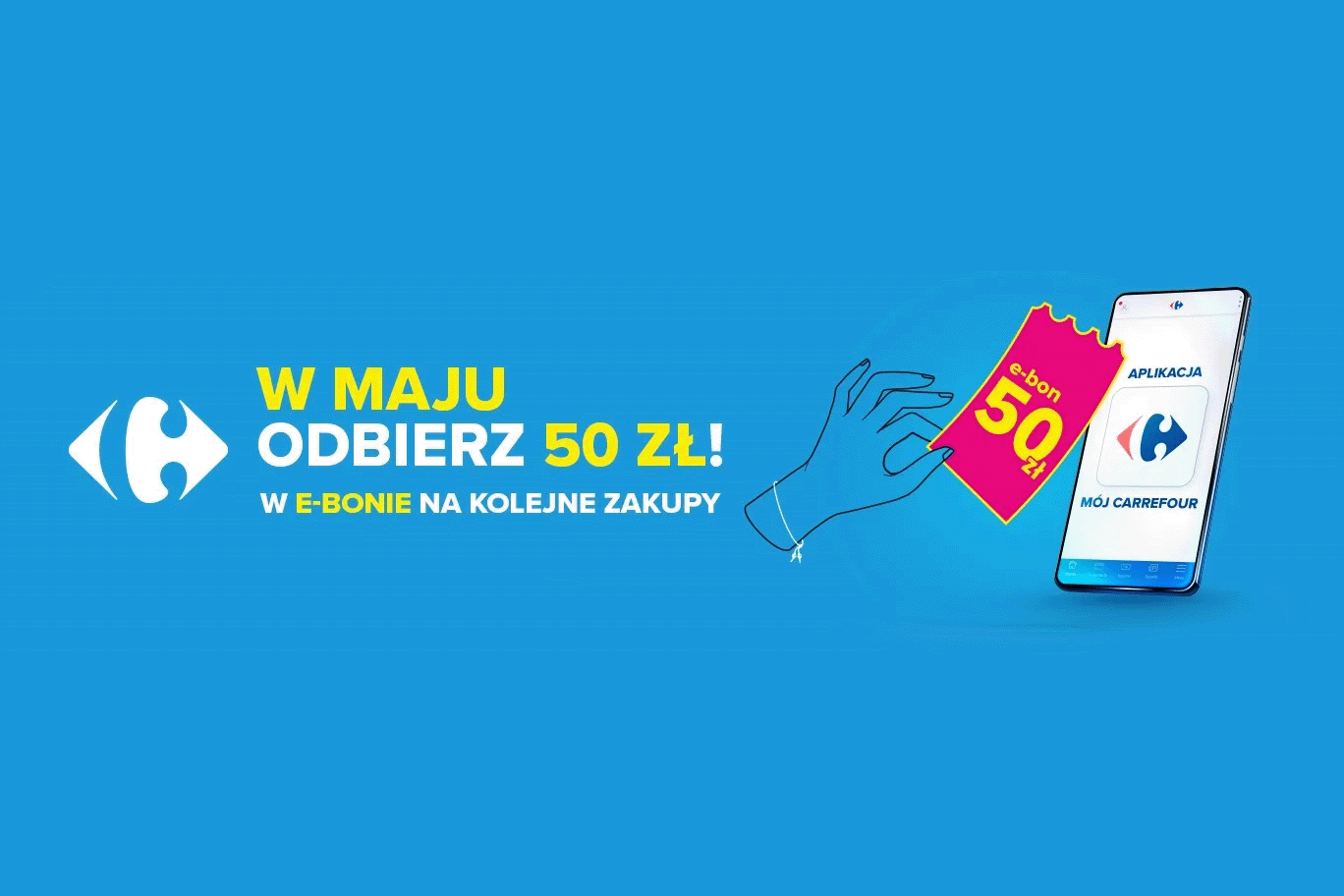 E-bony na zakupy w Carrefourze przez cały maj! 