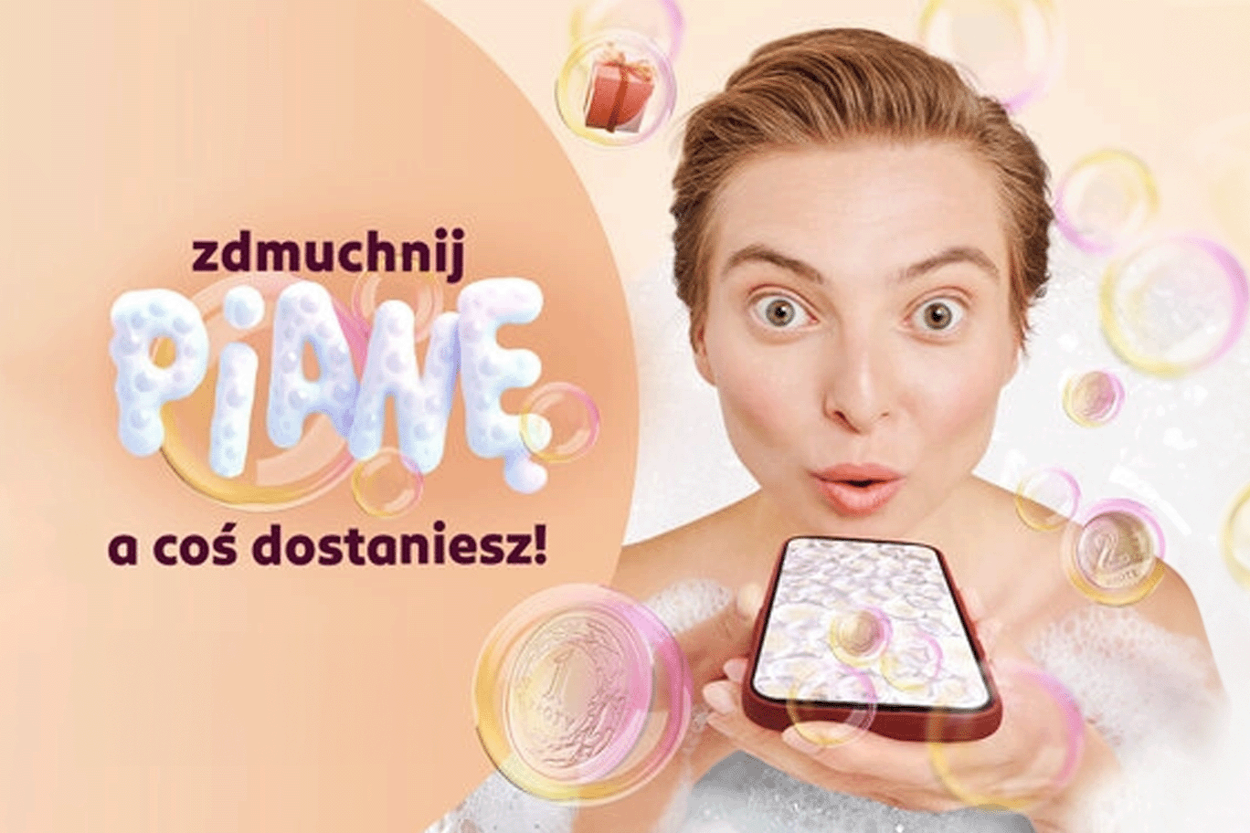 Zdmuchnij pianę w Bańkomacie!