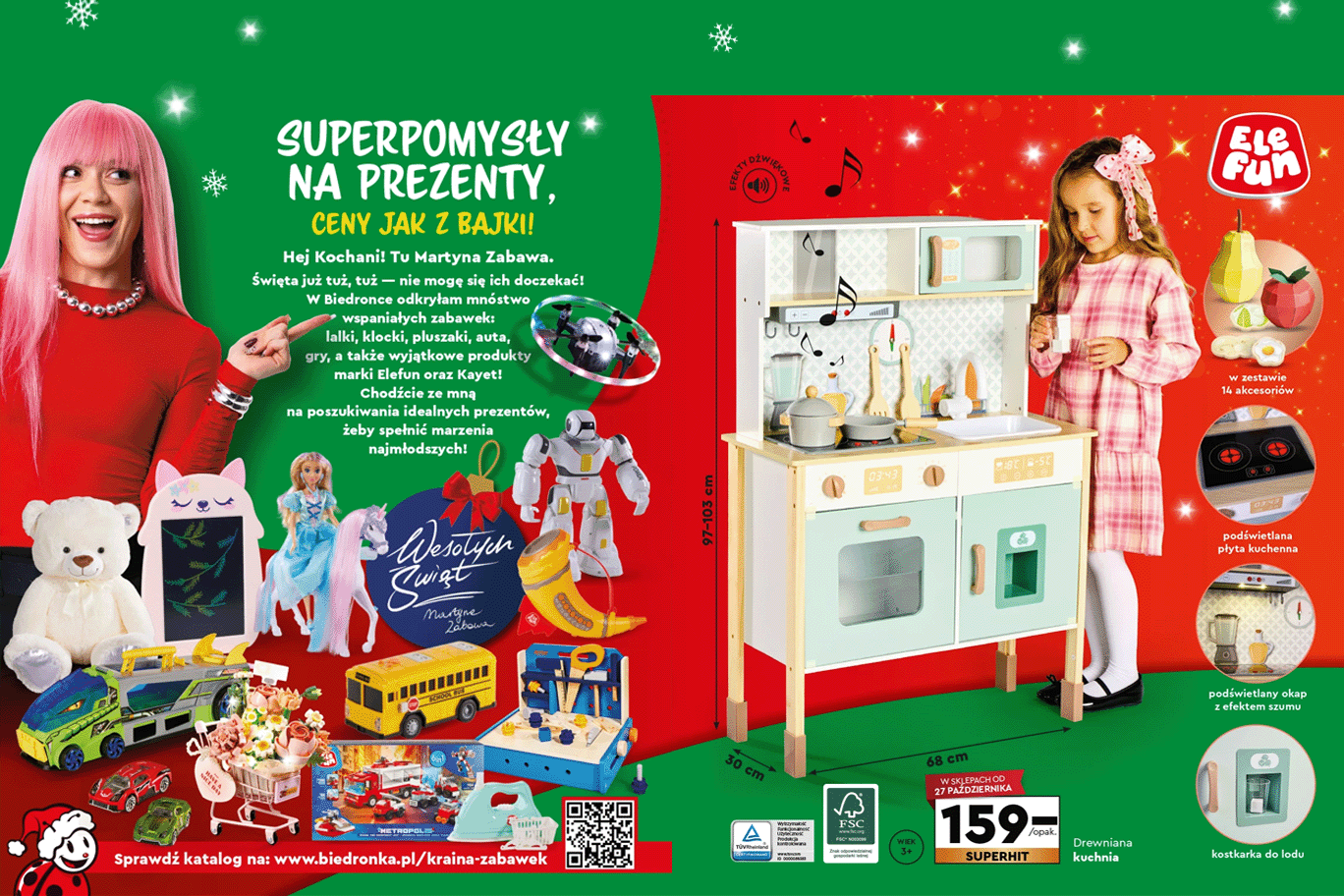 Podaruj fun z Elefun i Biedronką!