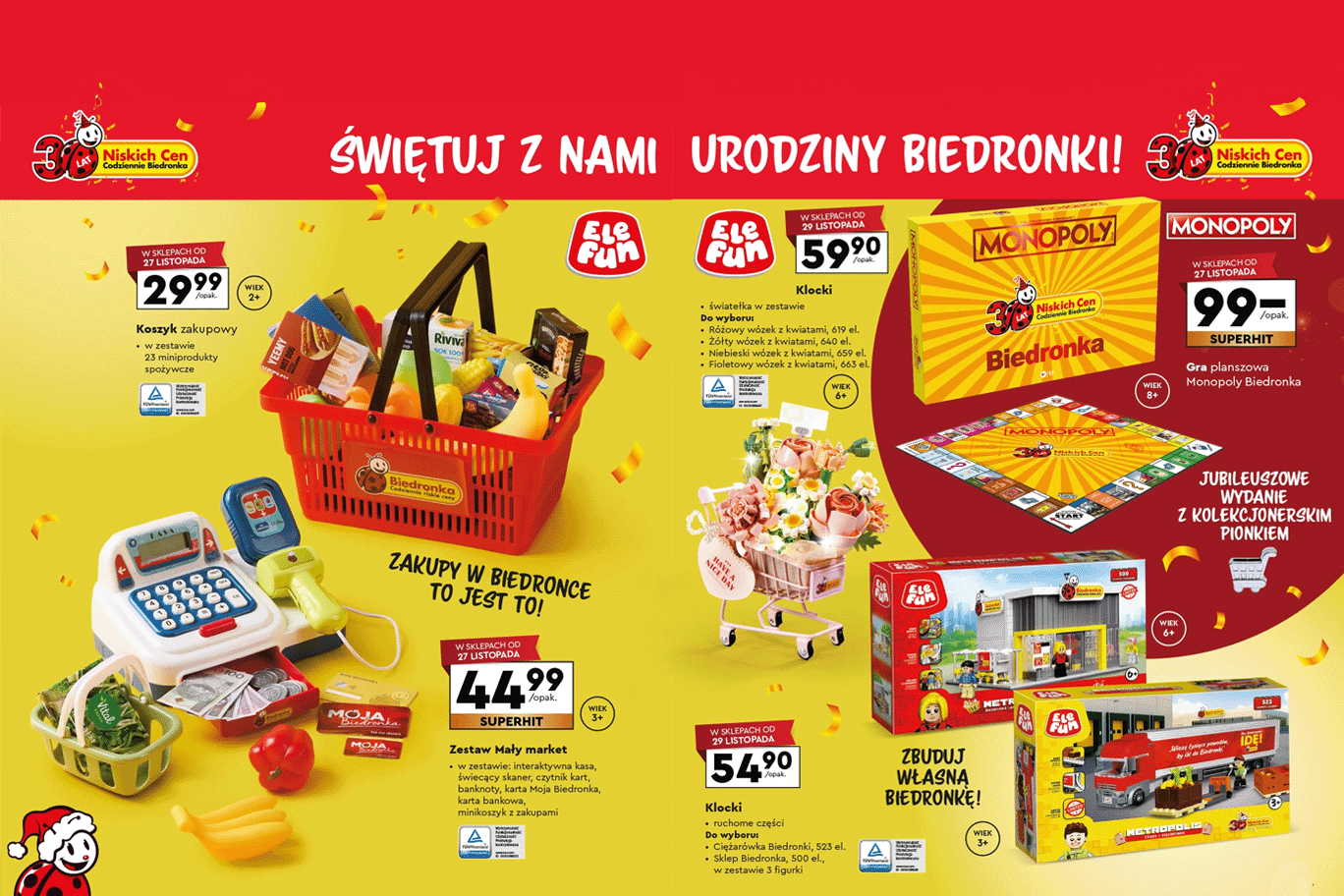 Hit na 30. urodziny Biedronki!