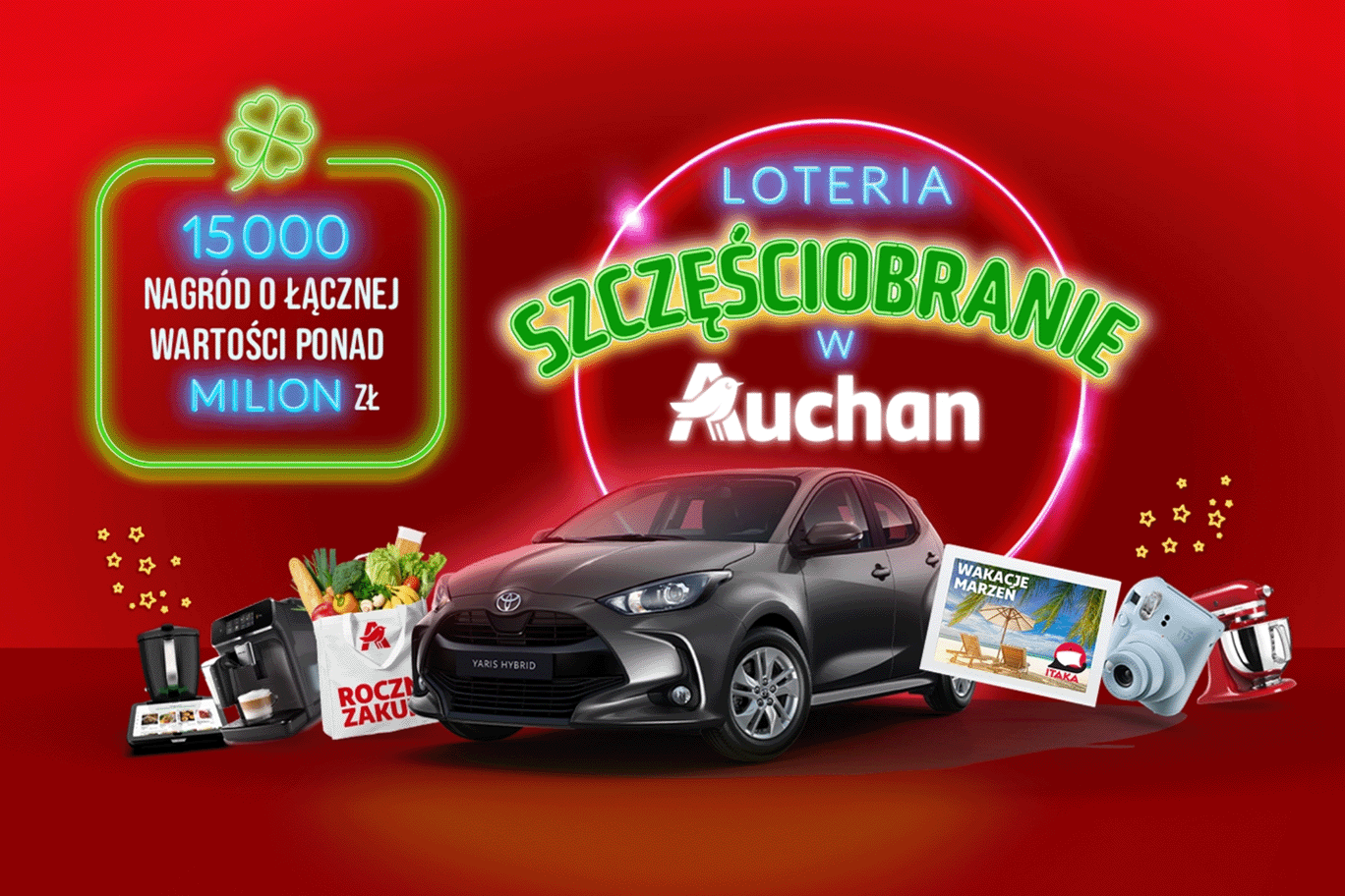 Szczęściobranie w Auchan