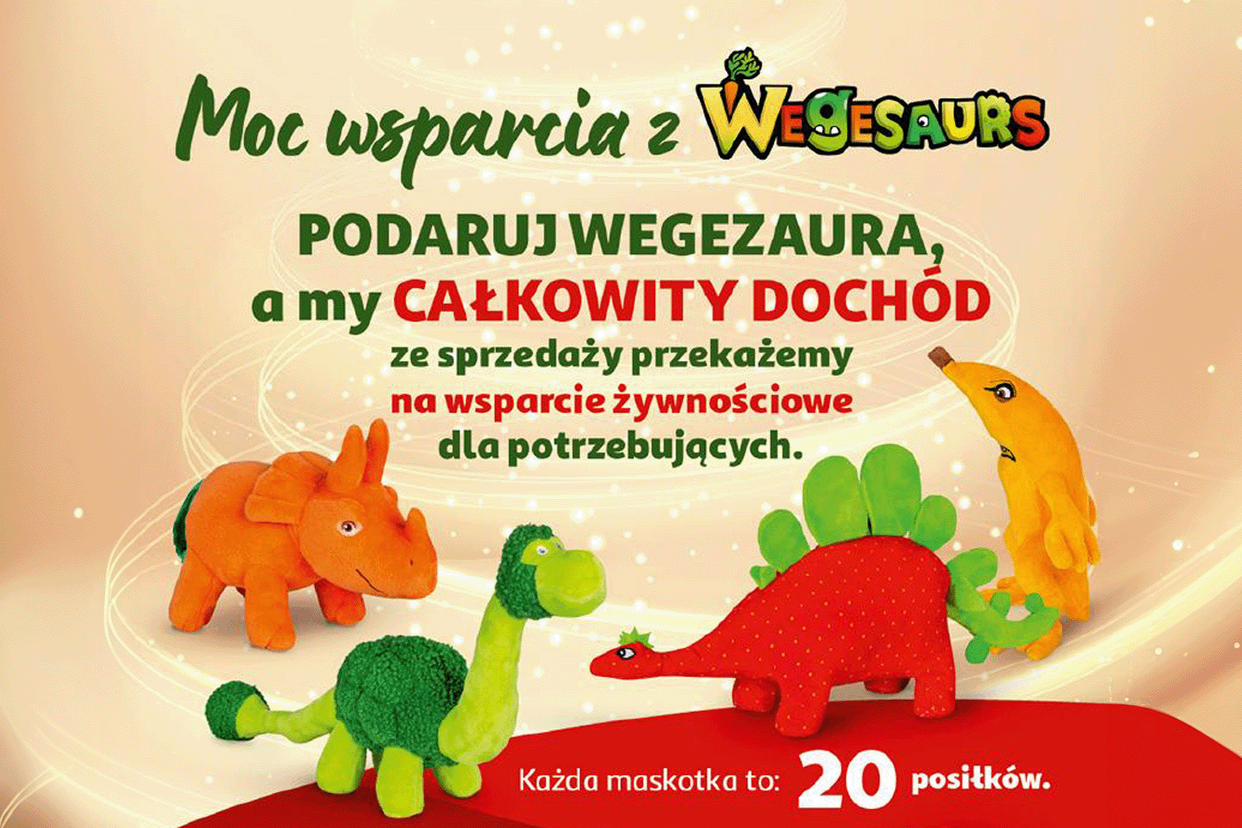 Moc wsparcia od Wegezaurów w Auchan
