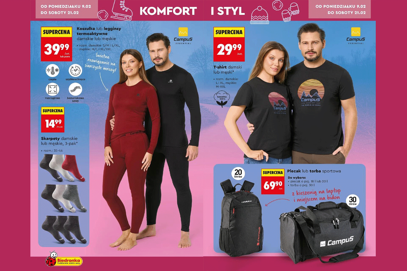 Nowa kolekcja Campus w Biedronce