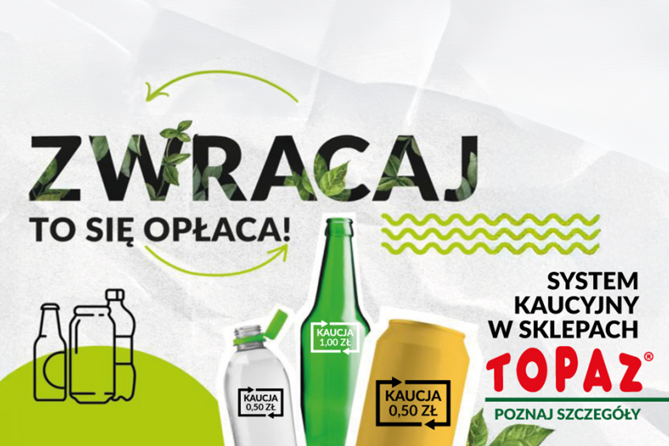 Zwracaj w Topaz – to się opłaca!