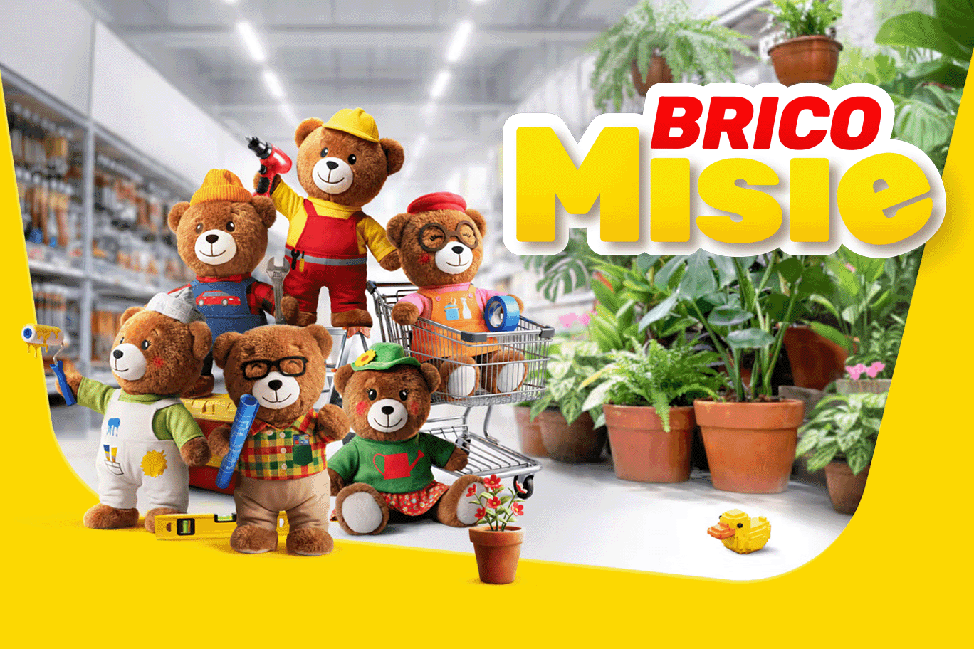 Buduj z Bricomisiami!