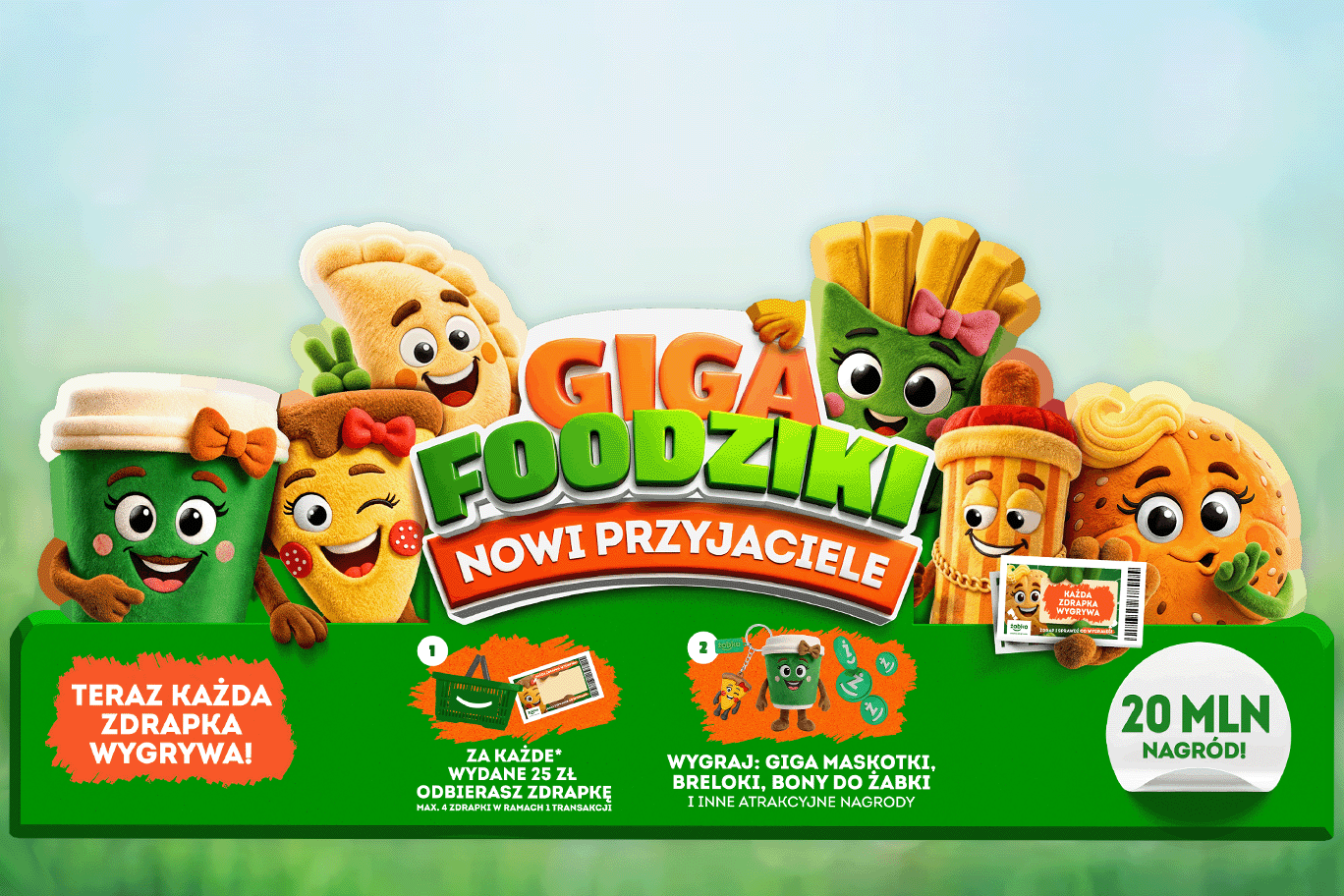 Giga Foodziki w Żabce