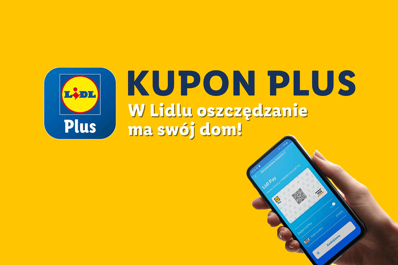 Kupuj z aplikacją Lidl Plus i odbieraj kupony promocyjne