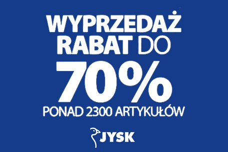 Trwa wyprzedaż w Jysk