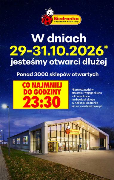 Gazetka Biedronka