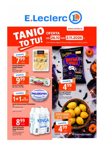 Gazetka sieci E.Leclerc