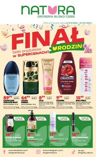 Gazetka Drogerie Natura